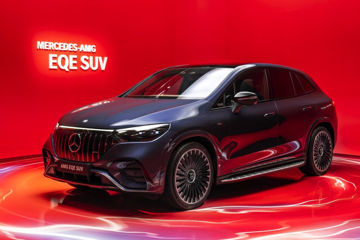 Mercedes AMG imzalı ilk elektrikli SUV EQE tanıtıldı