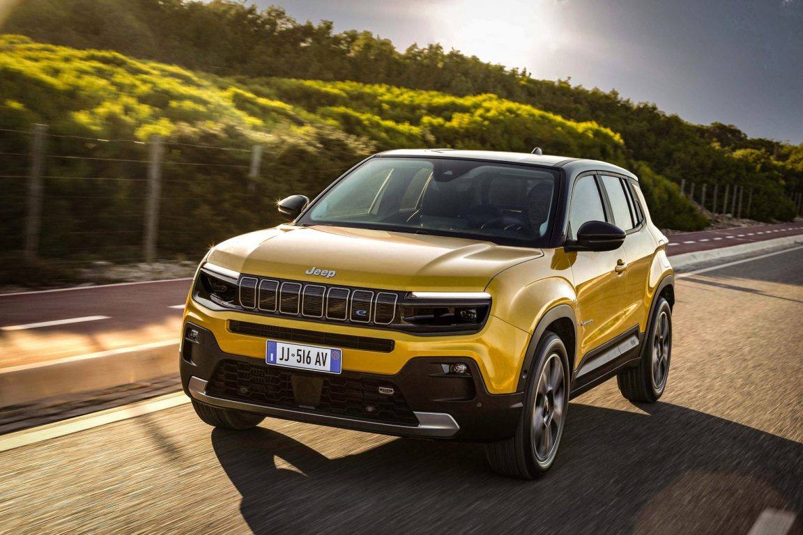 Jeep Avenger tamamen elektrikli SUV