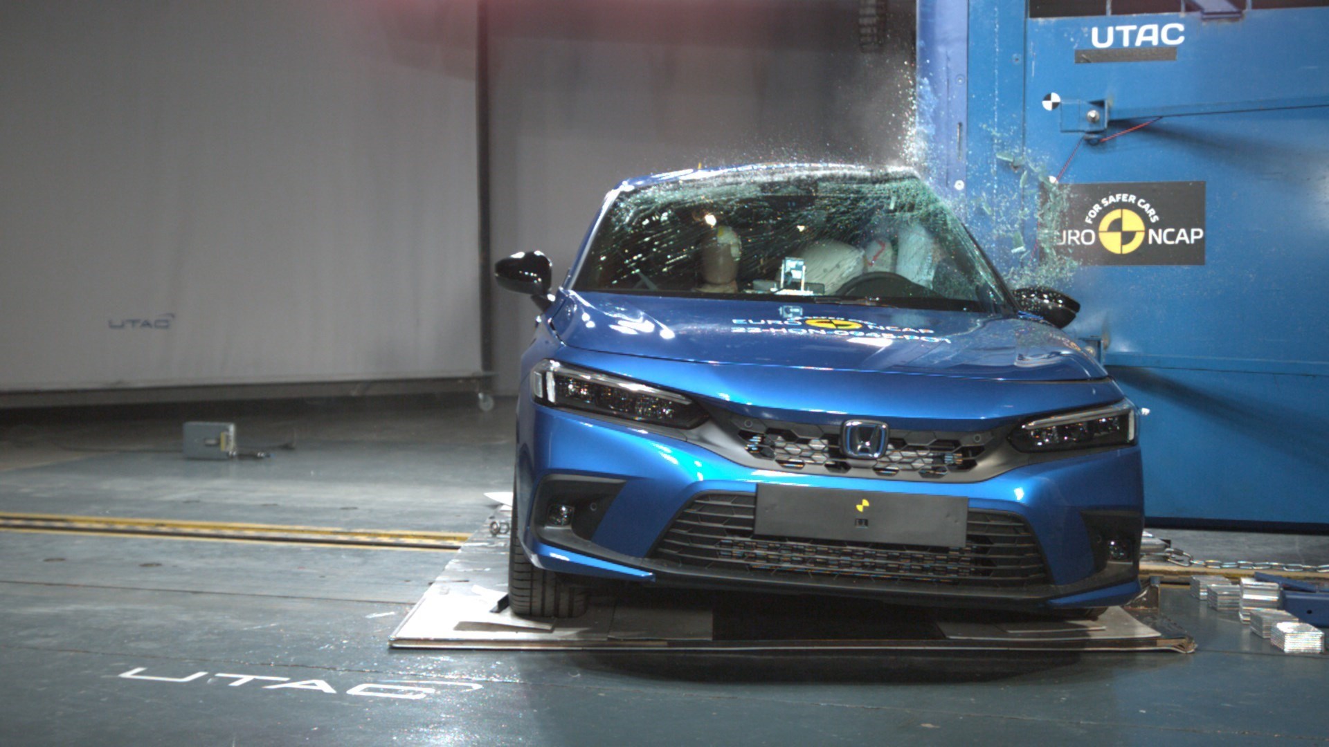 Honda Civic hibrit, Euro NCAP çarpışma testinden kaç puan aldı?