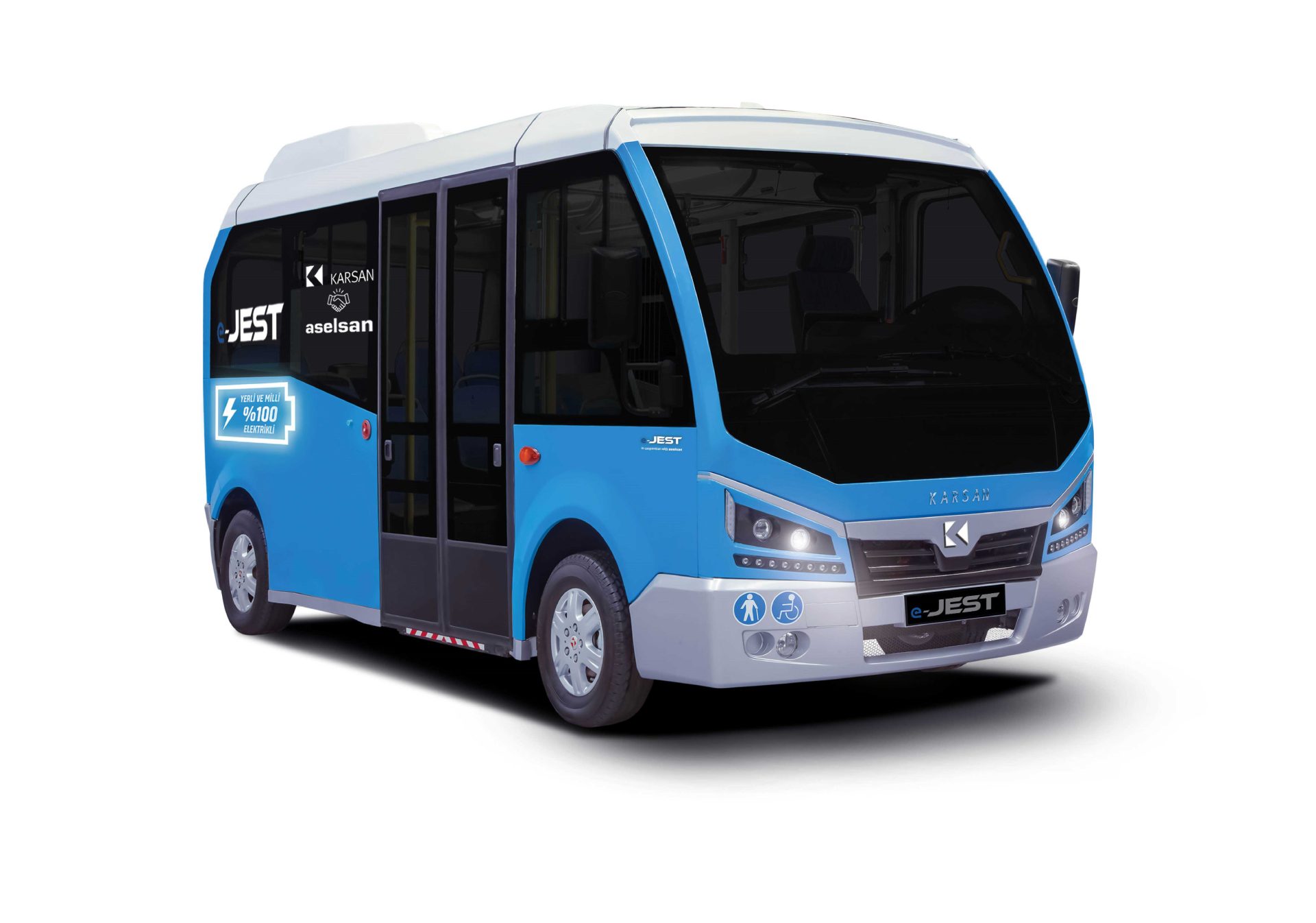 Karsan'dan milli ve yerli elektrikli minibüs