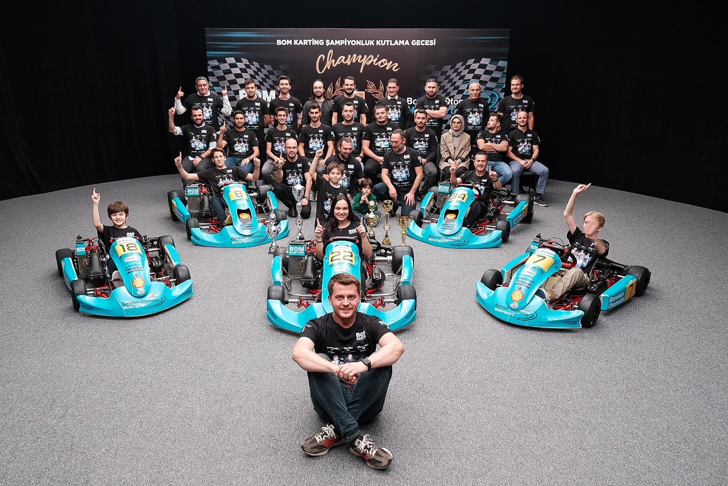 BOM Karting Sezonu 24 kupa ile tamamladı