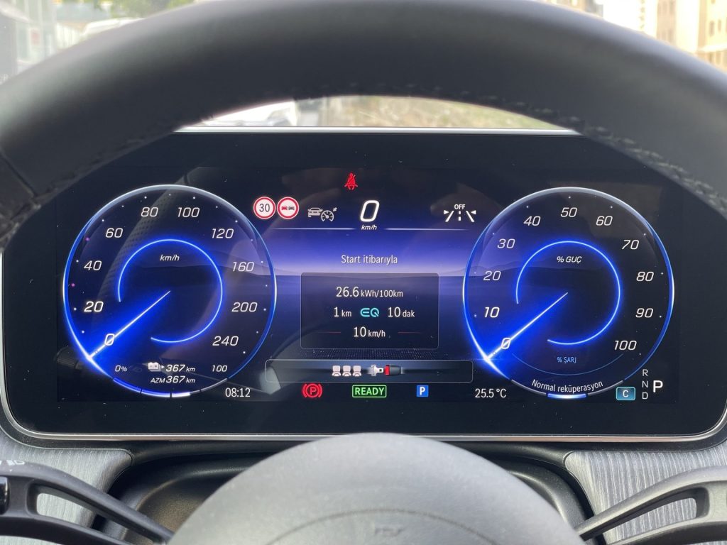 Mercedes EQE 350+ Test Sürüşü