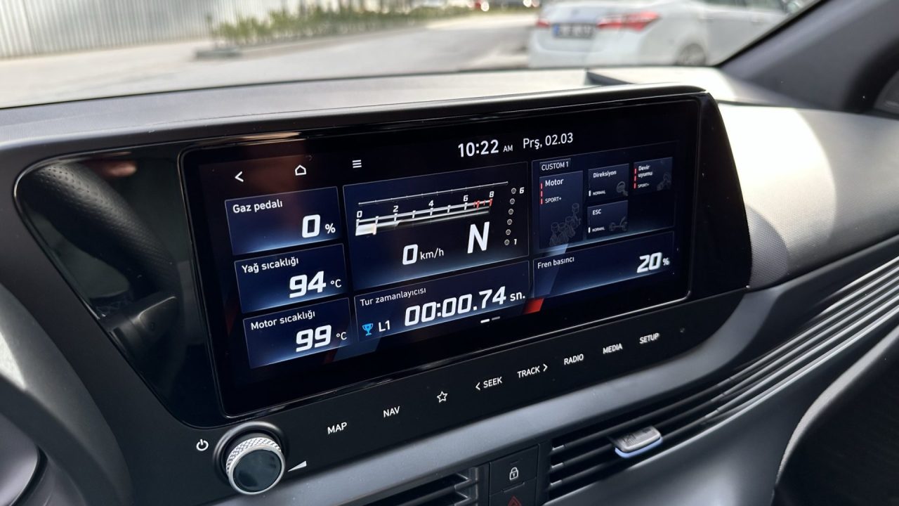 Hyundai i20 N test sürüşü