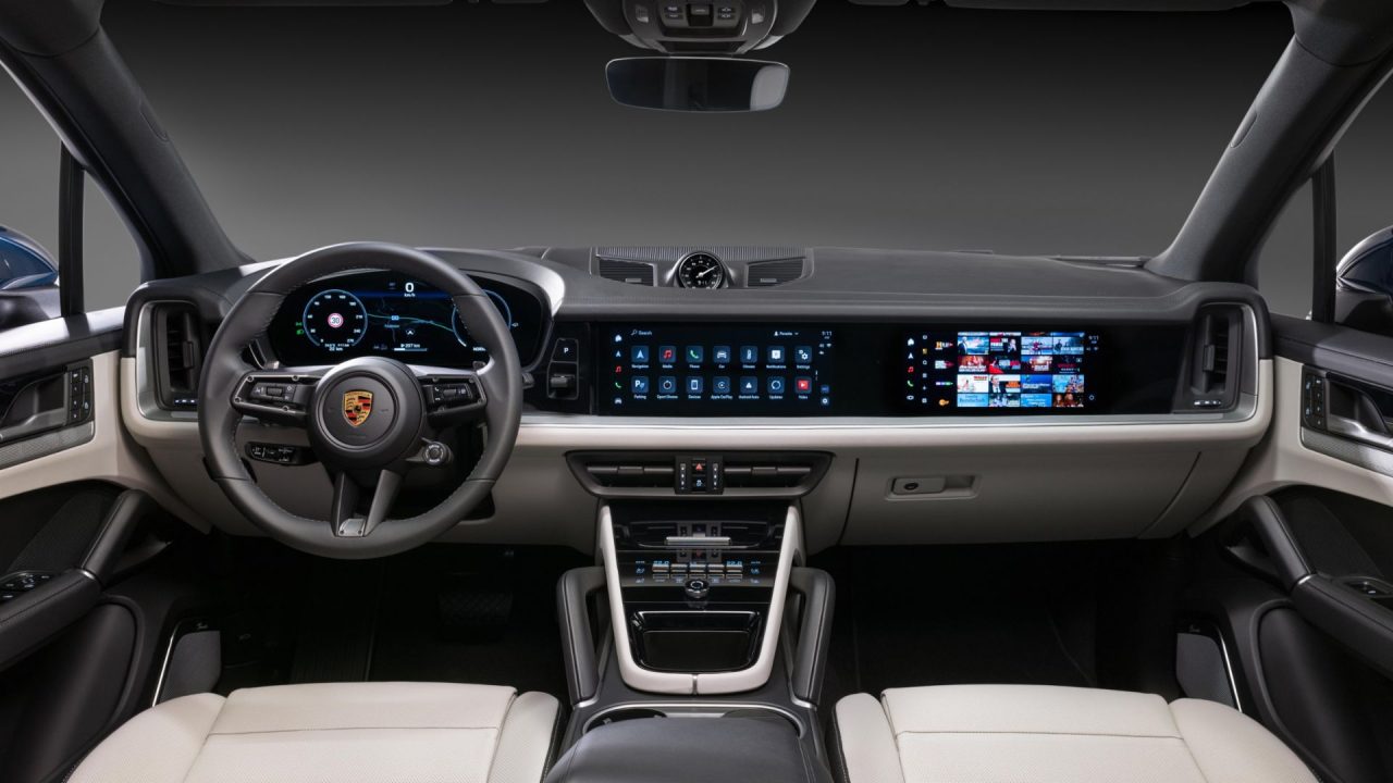 Porsche Cayenne’in yeni kokpiti