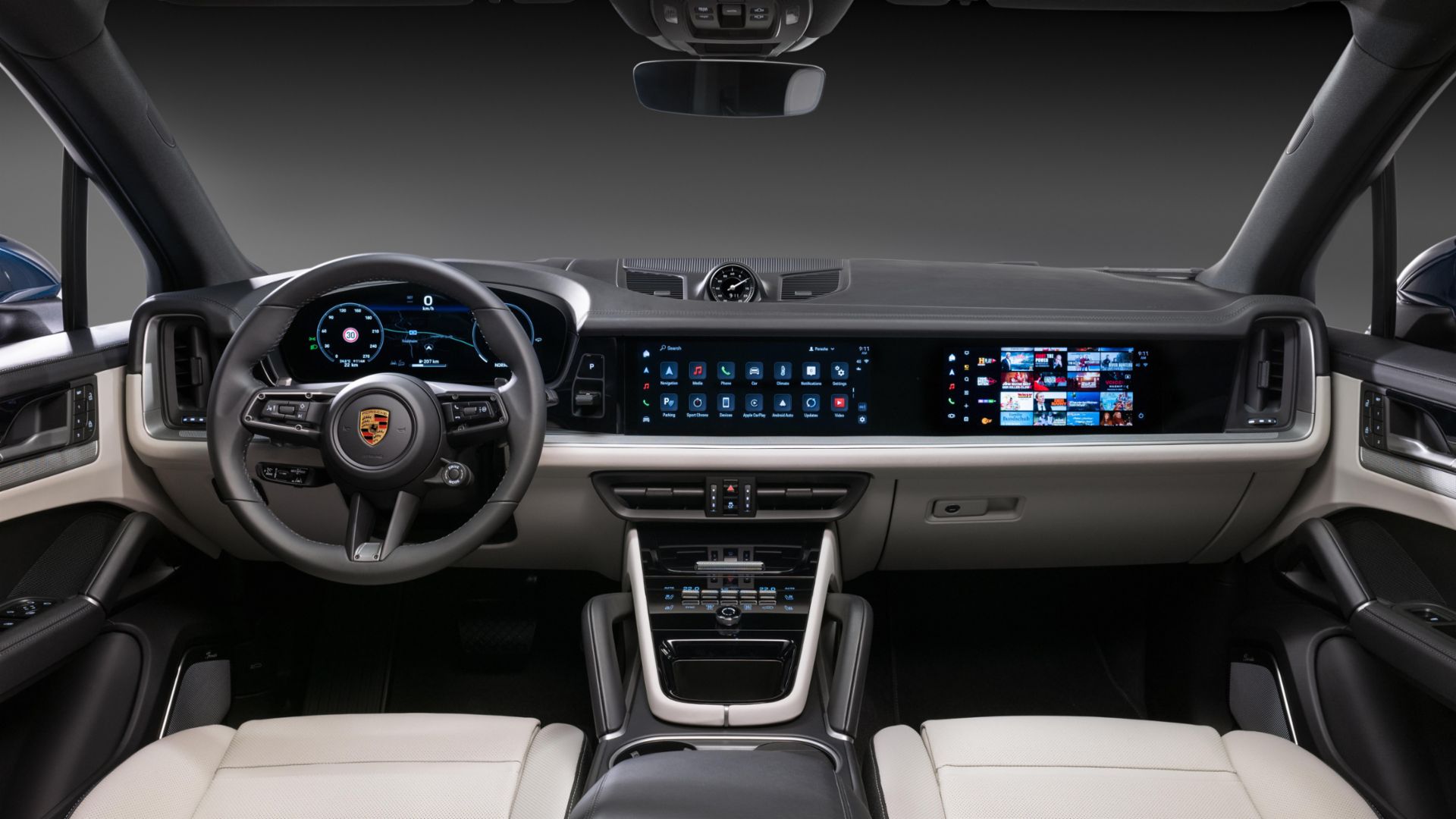 Porsche Cayenne’in yeni kokpiti
