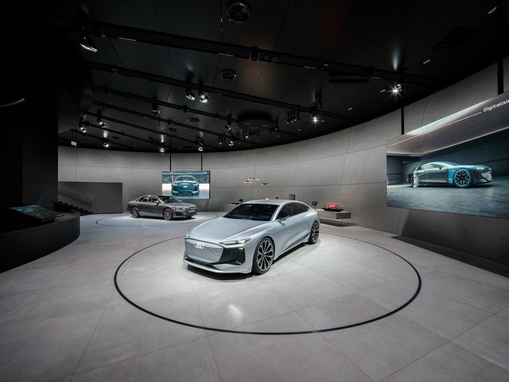 Audi, Autostadt Wolfsburg’daki mevcut binasını tamamen yeniden tasarladı