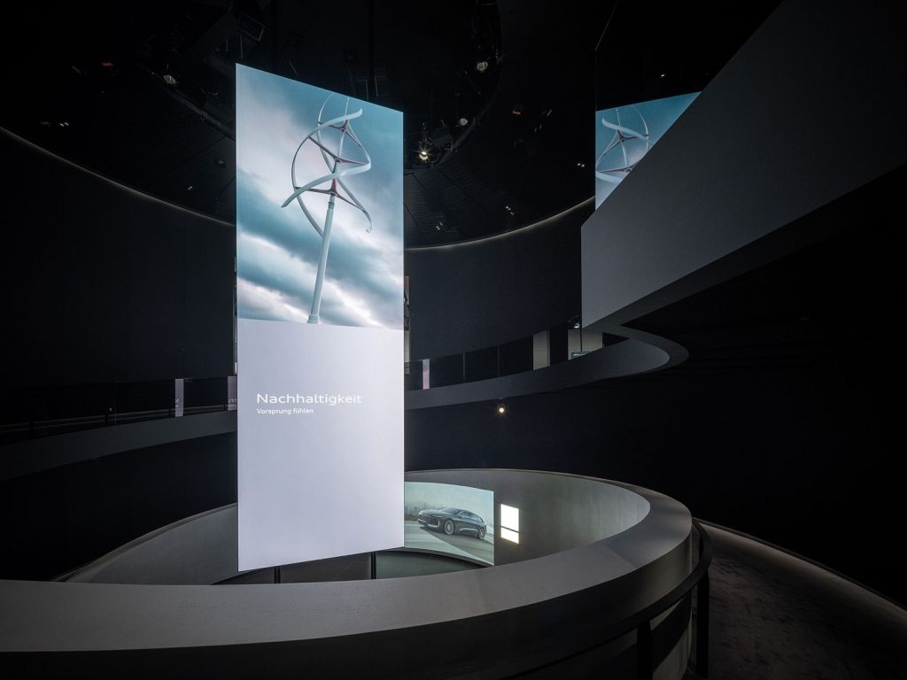 Audi, Autostadt Wolfsburg’daki mevcut binasını tamamen yeniden tasarladı