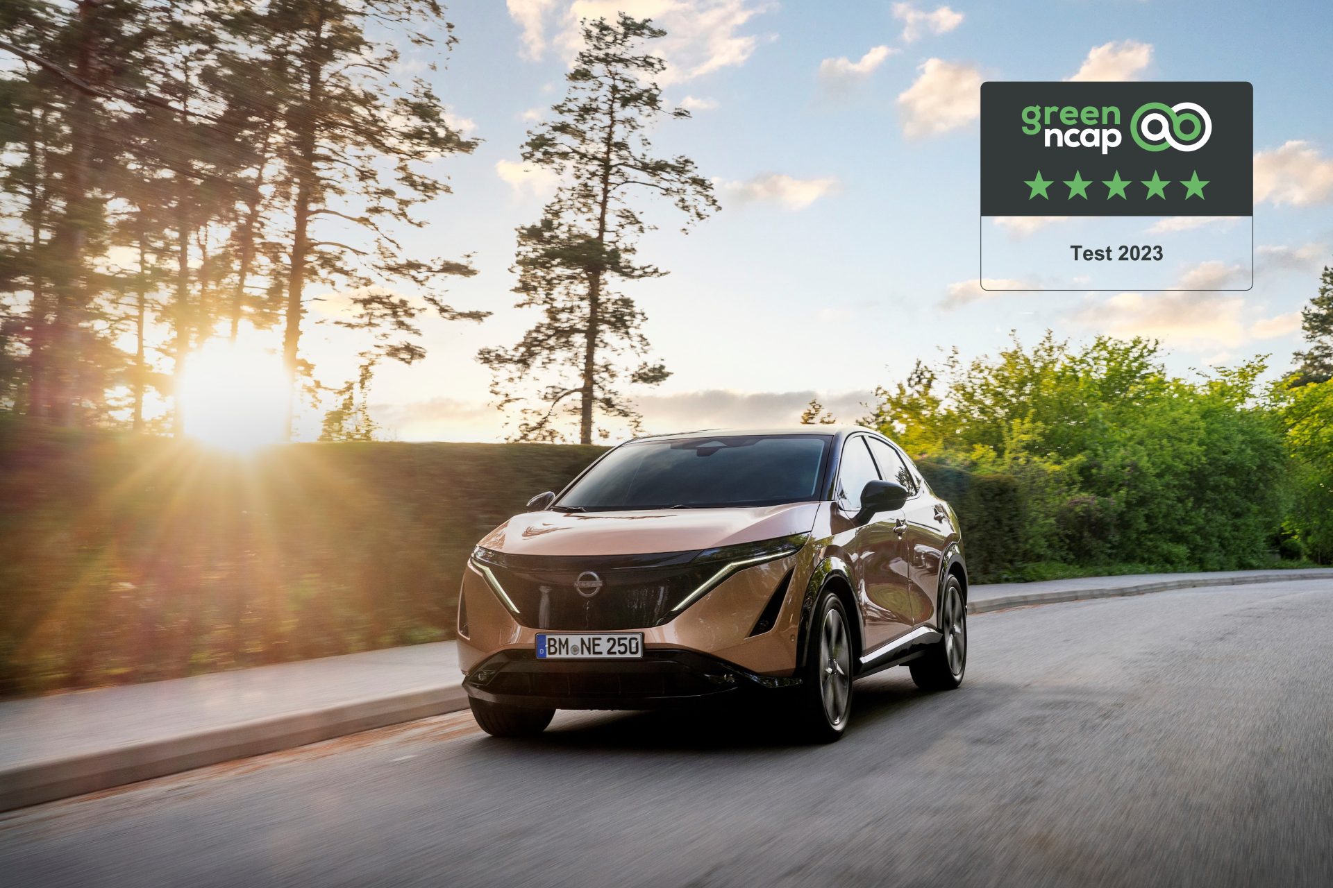 Nissan Ariya Green, NCAP'ten tam puan aldı
