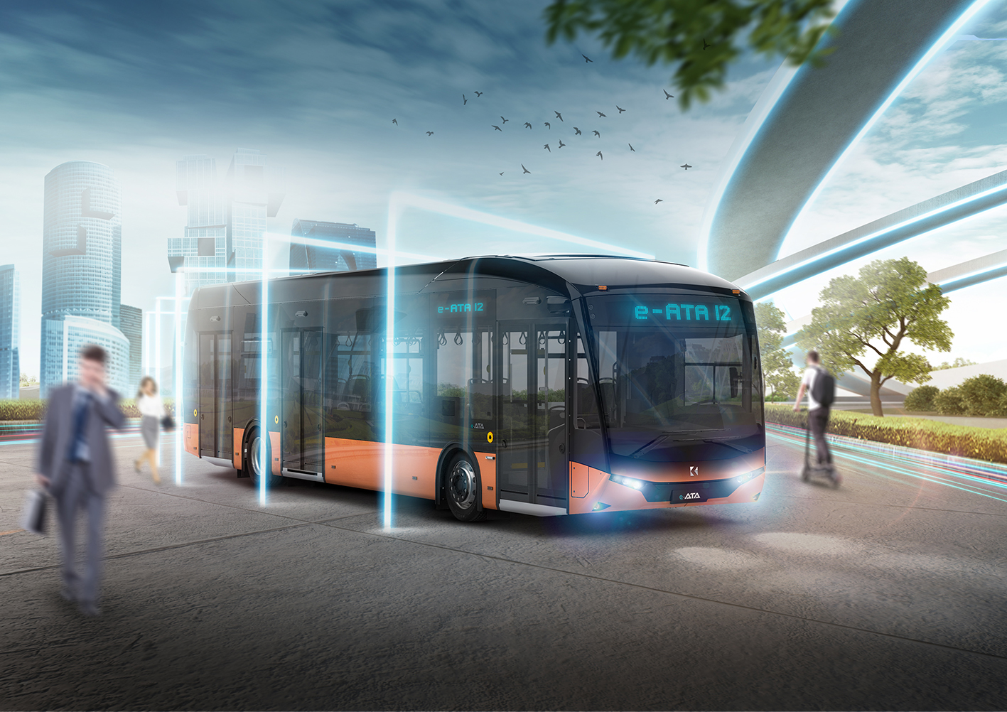 Karsan’ın 12 Metrelik Elektrikli Otobüsü e-ATA