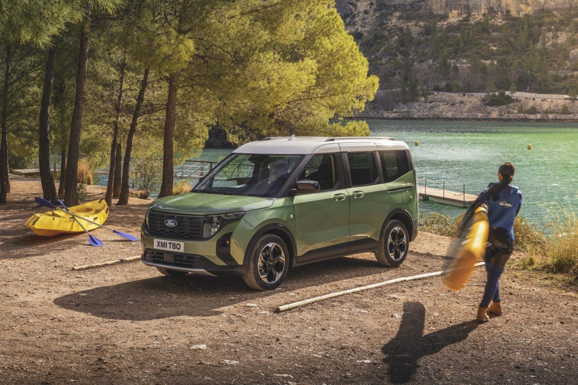 Ford, Türkiye’de üretilen E-Tourneo Courier modelini tanıttı