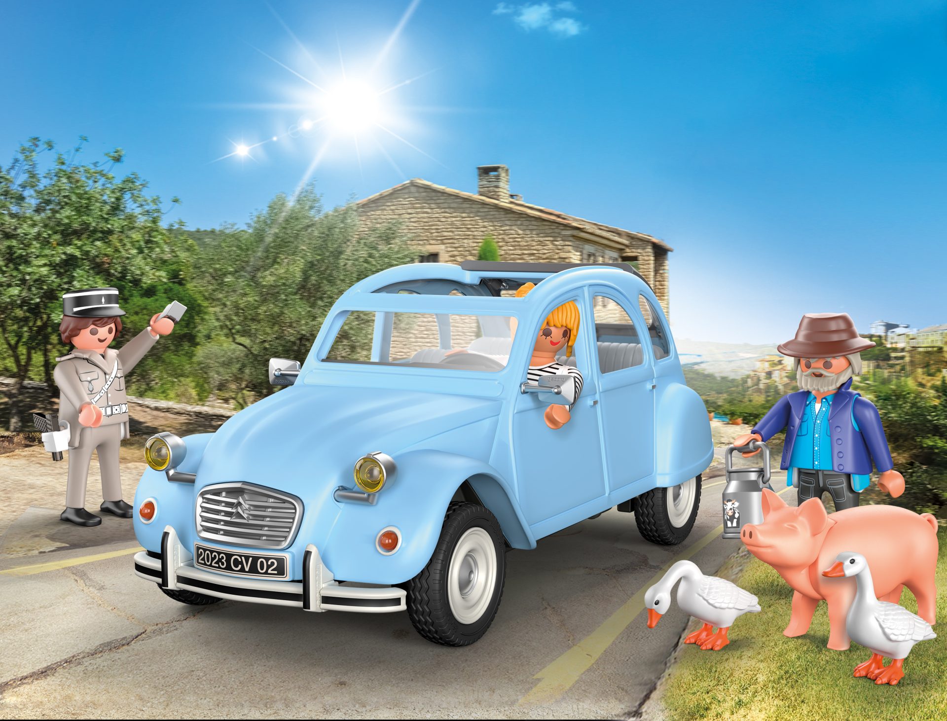 Citroen 2 CV Playmobil ile geri dönüyor