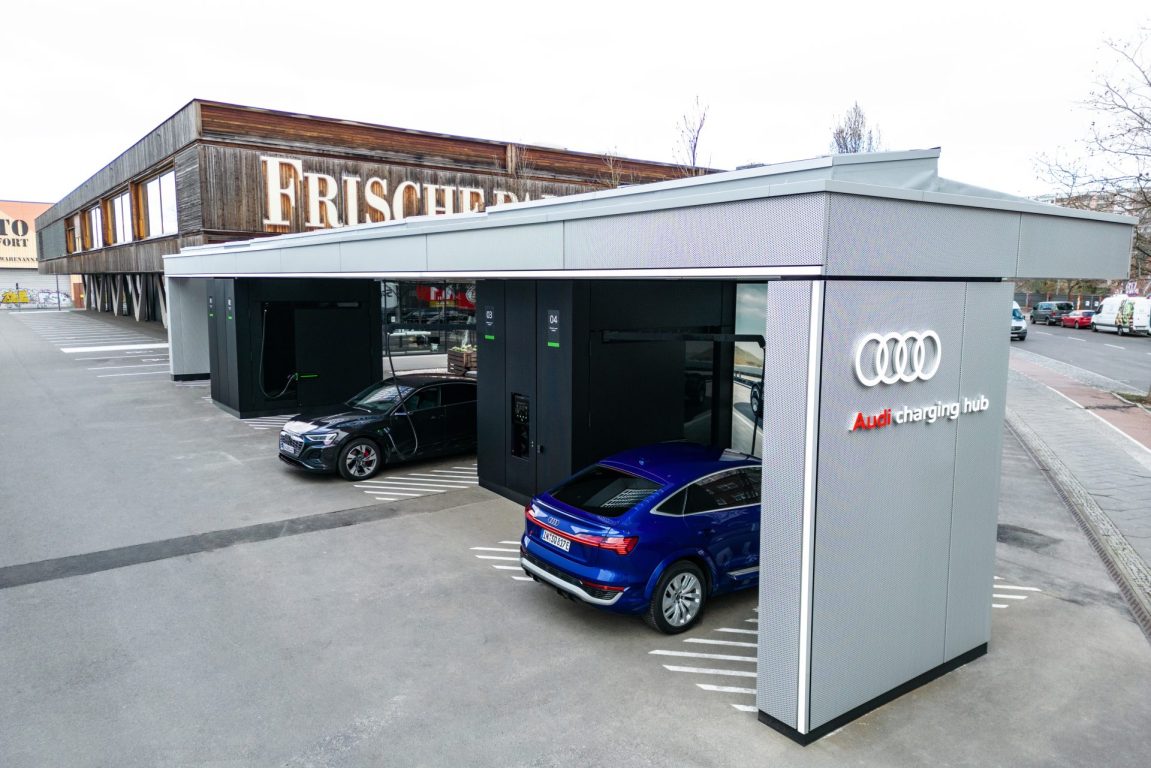 Audi kullanıcıları araçlarını şarj ederken keyifli zaman geçirebilecek
