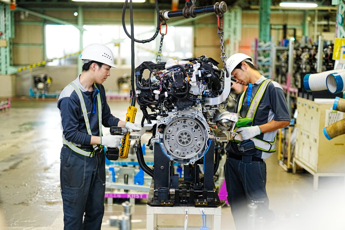 Nissan Yokohama Fabrikası 40 milyonuncu motorunu üretti