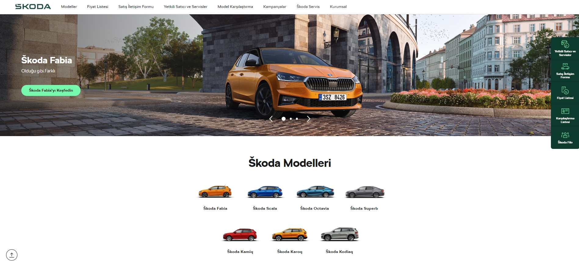 Skoda Altın Örümcek tarafından ödüllendirildi