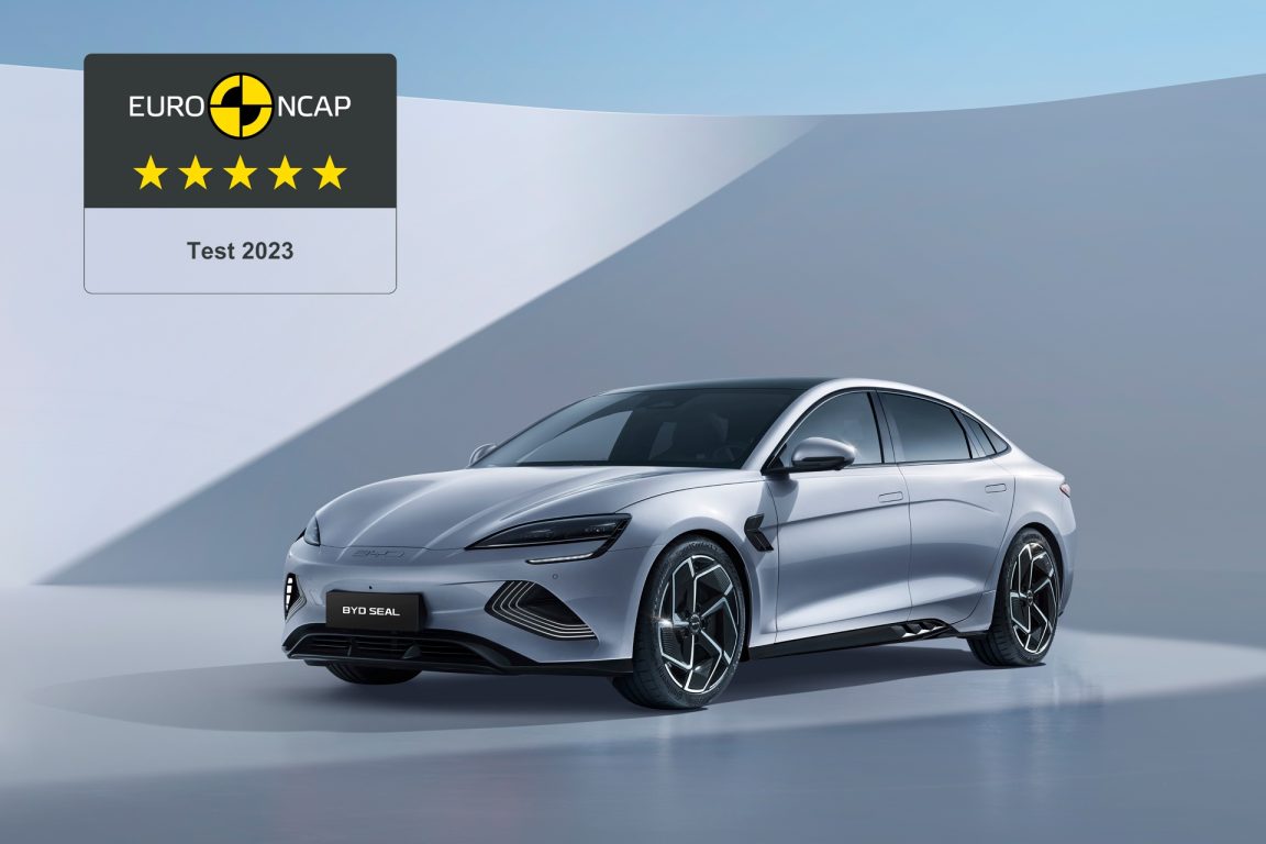 BYD SEAL ve BYD DOLPHIN’e Euro NCAP’ten 5 Yıldız