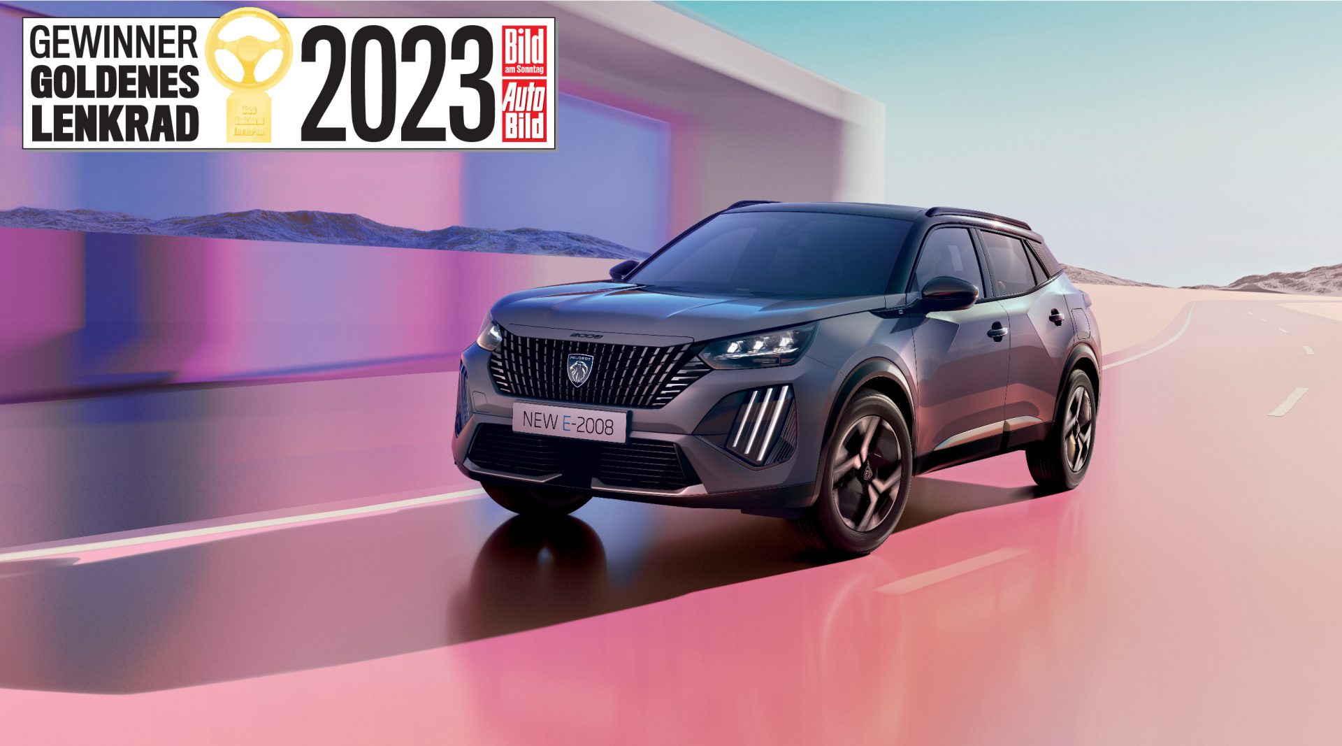 Peugeot E-2008 altın direksiyon ödülünü kazandı