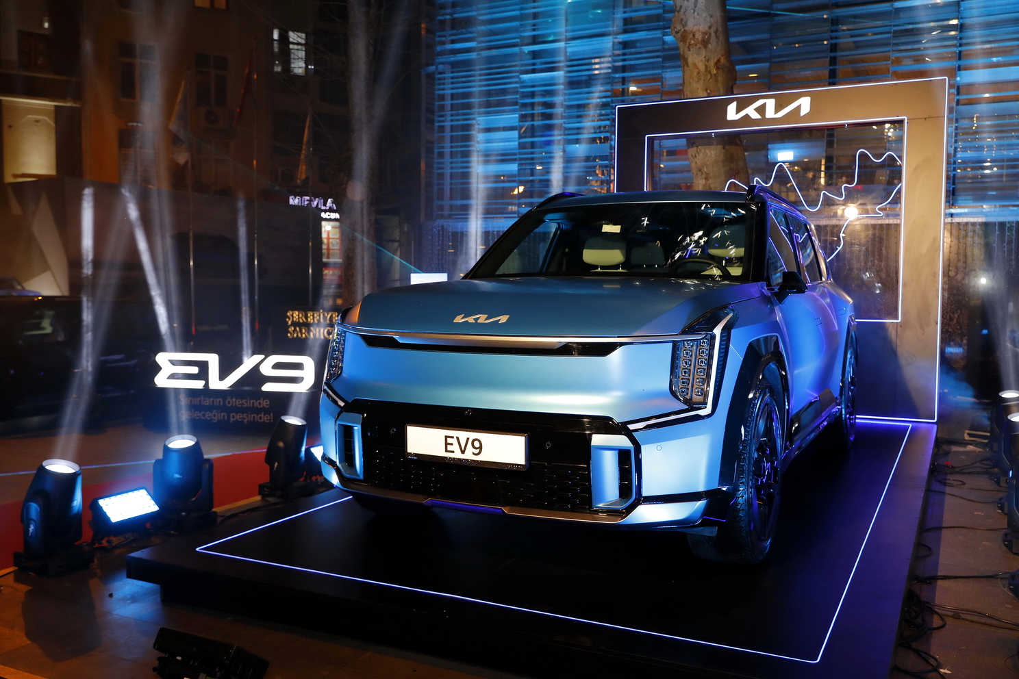 KIA EV9 özel lansman ile tanıtıldı