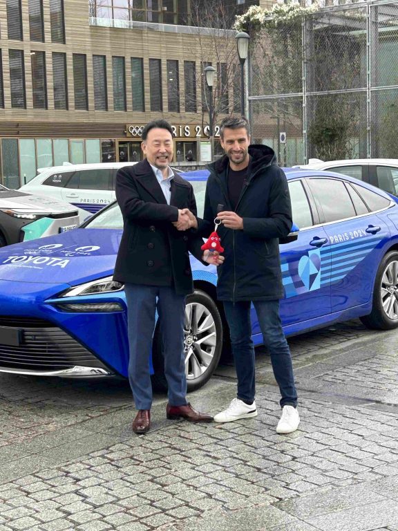 Toyota’nın Gelişmiş Mobilite Araçları Paris 2024 için Yerini Almaya Başladı