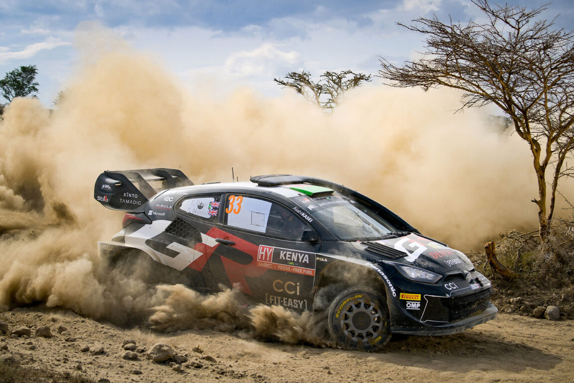 Toyota Kenya Safari Rallisi’nden bir kez daha zaferle çıktı