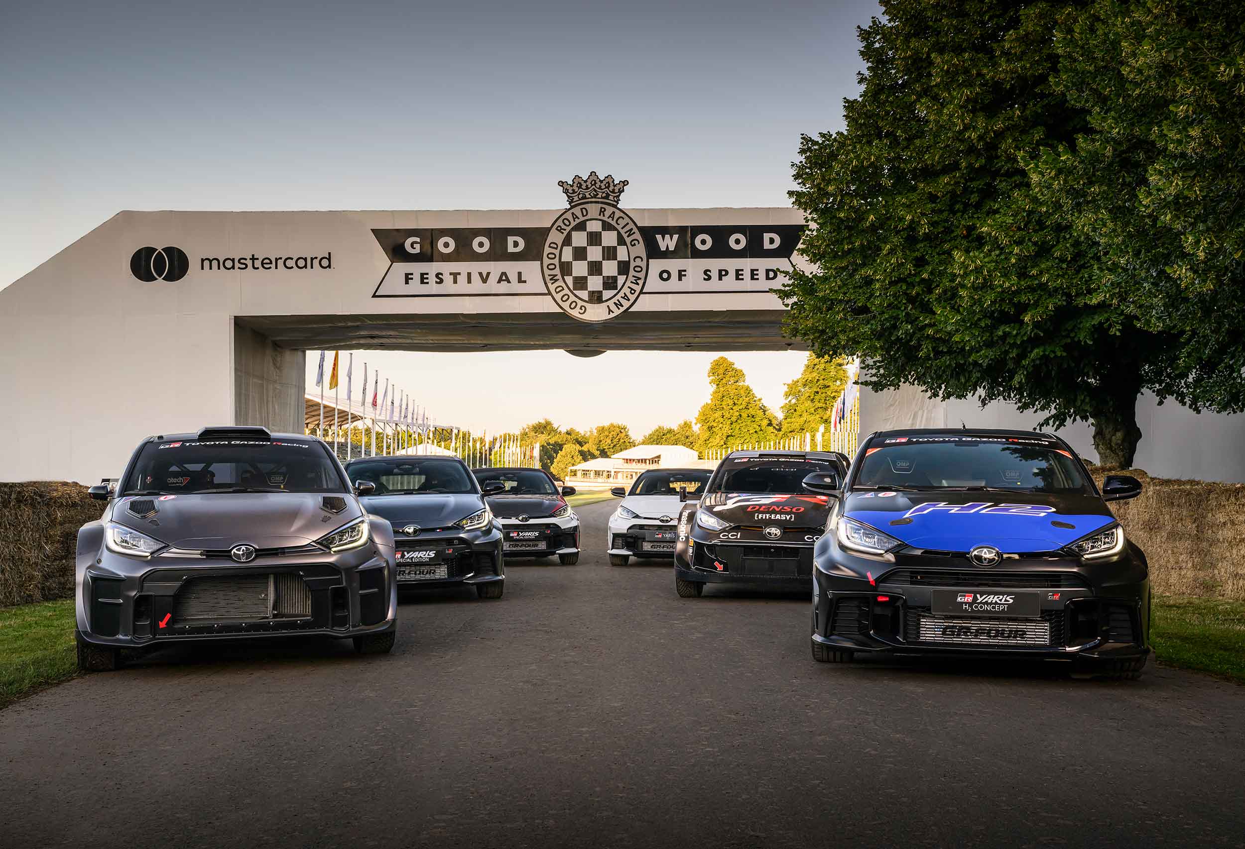 Toyota , Goodwood Festivali'nde performanslı modellerini sergiledi