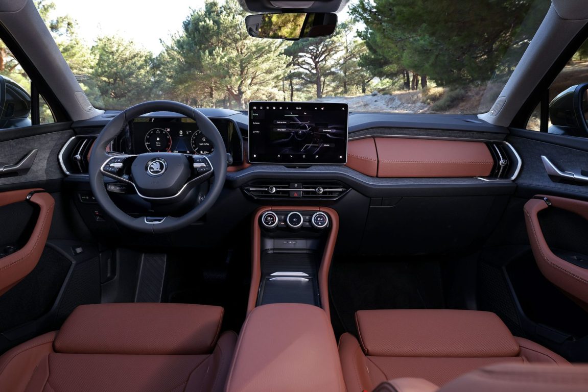 Skoda Kodiaq iç mekân ve koltuklar