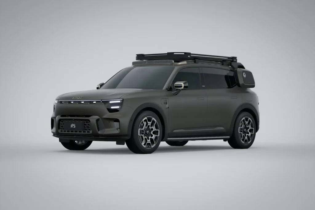 Smart yeni #5 crossover modeliyle dönüşüme devam ediyor