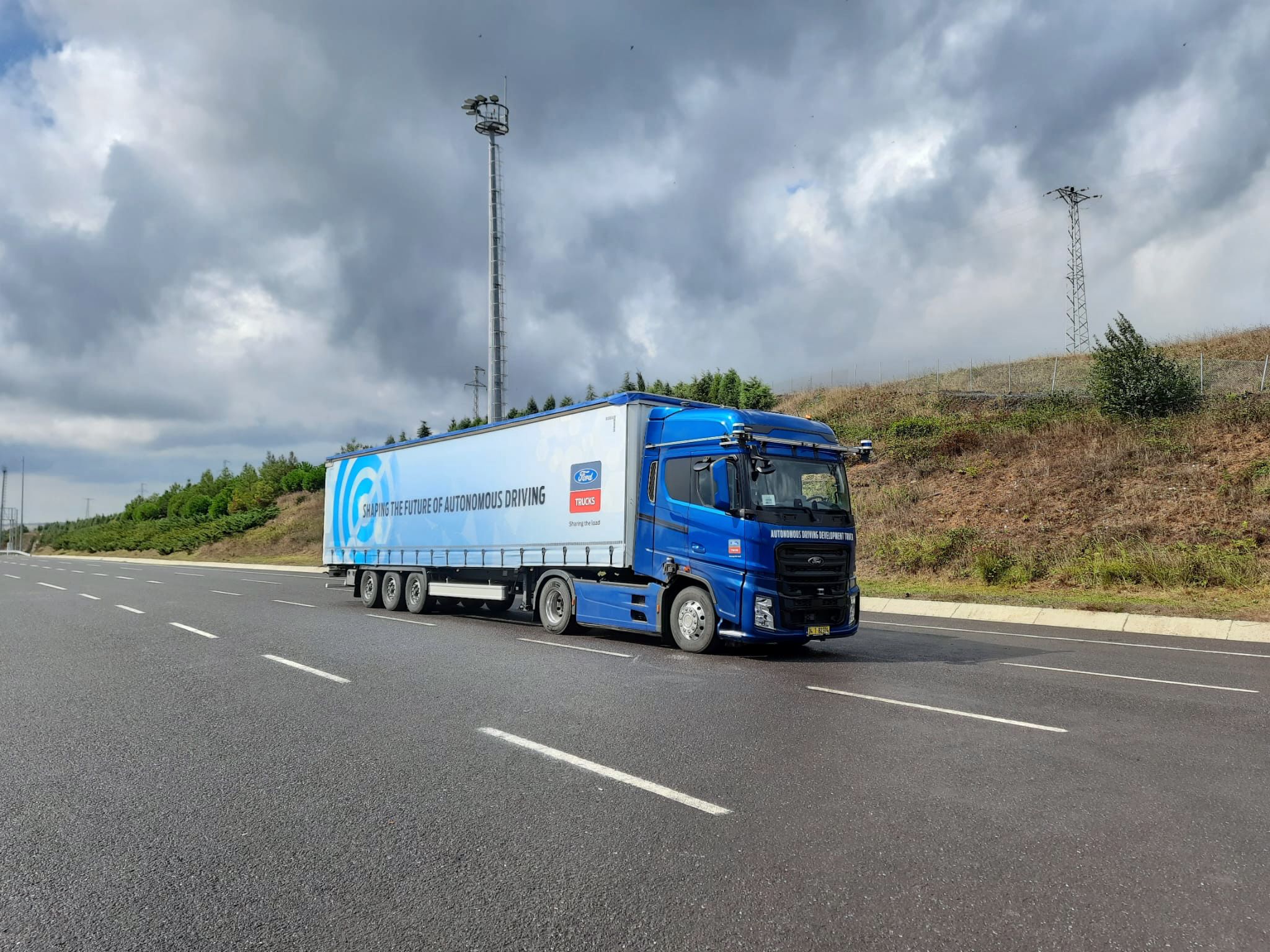 Ford otonom kamyonun testi yapıldı