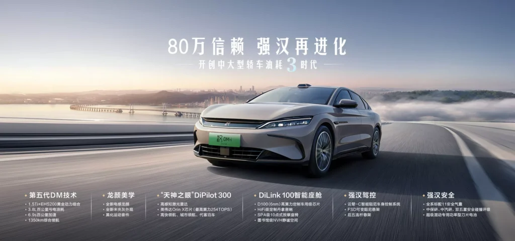 2025 BYD Han, Çin’de tanıtıldı
