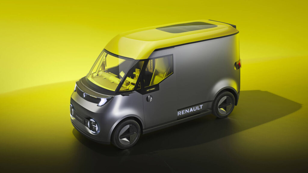 Renault Estafette : Yeni elektrikli van