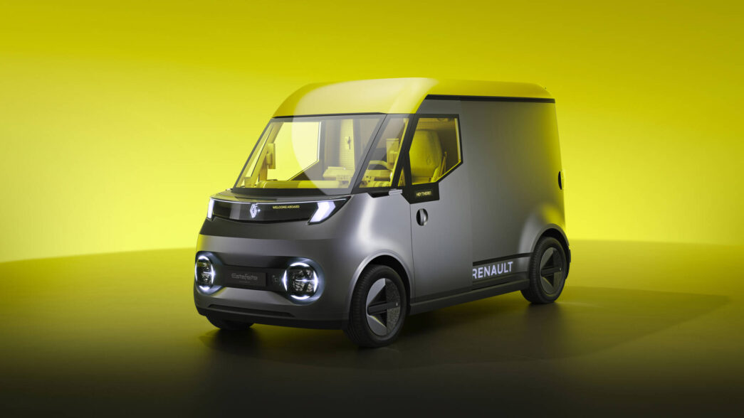 Renault Estafette : Yeni elektrikli van