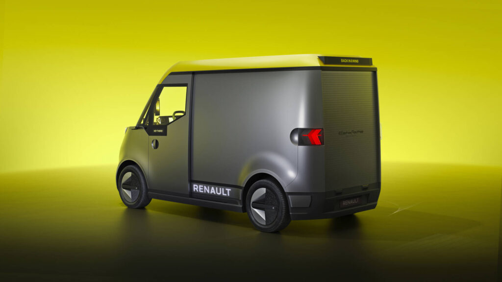 Renault Estafette : Yeni elektrikli van