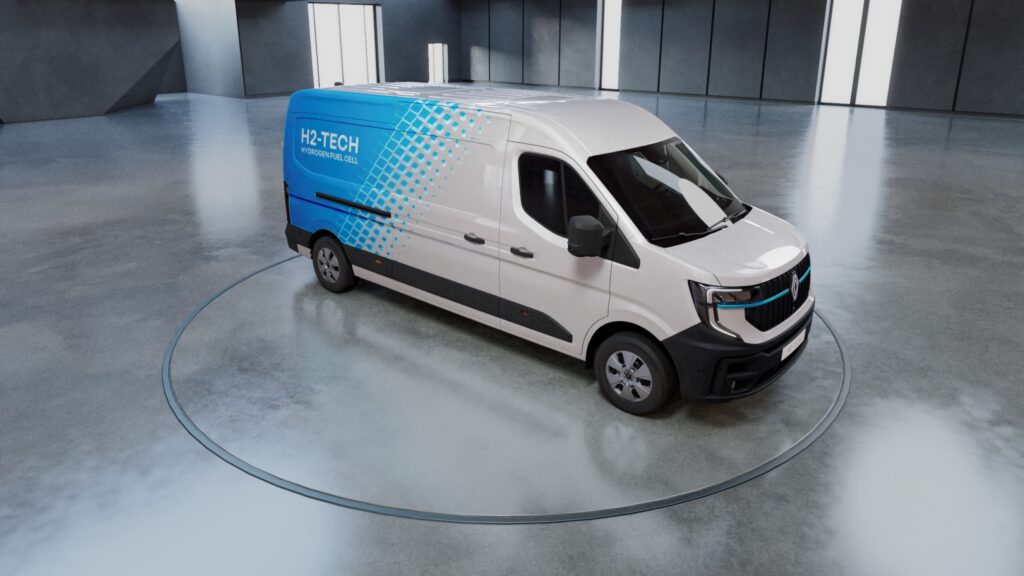 Renault Master H2-Tech ile, 700 km menzil ve 5 dakikalık şarj