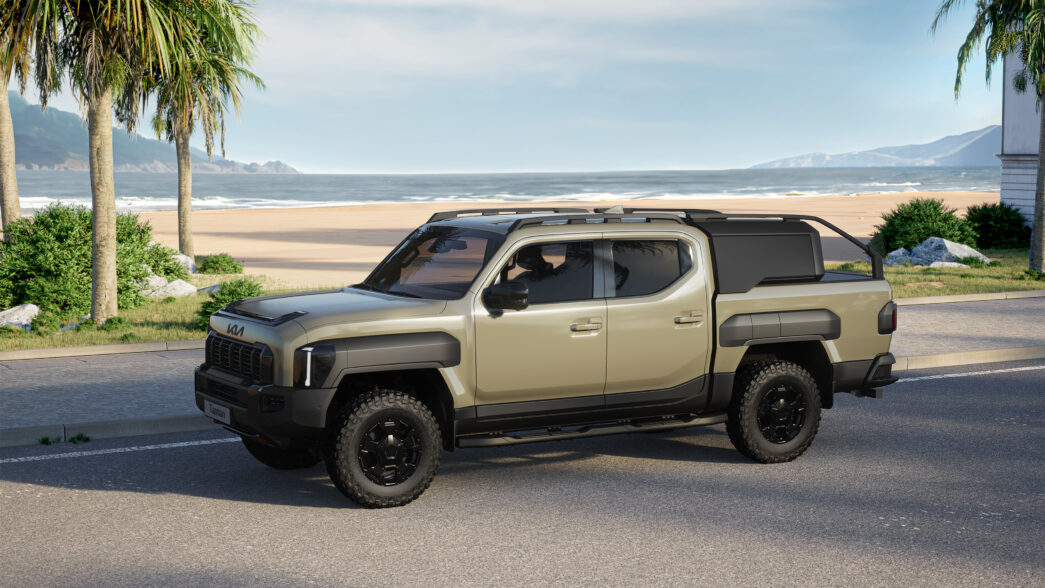 Kia'nın pickup modeli Tasman tanıtıldı