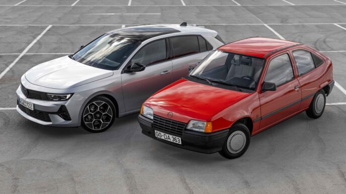 Opel Kadett E 40 yaşında