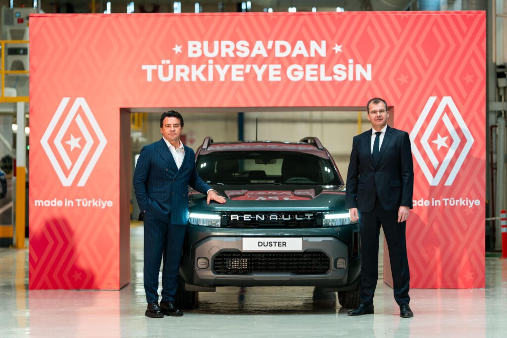 Renault Duster’ın Yerli Üretimine Bursa’da Başlandı