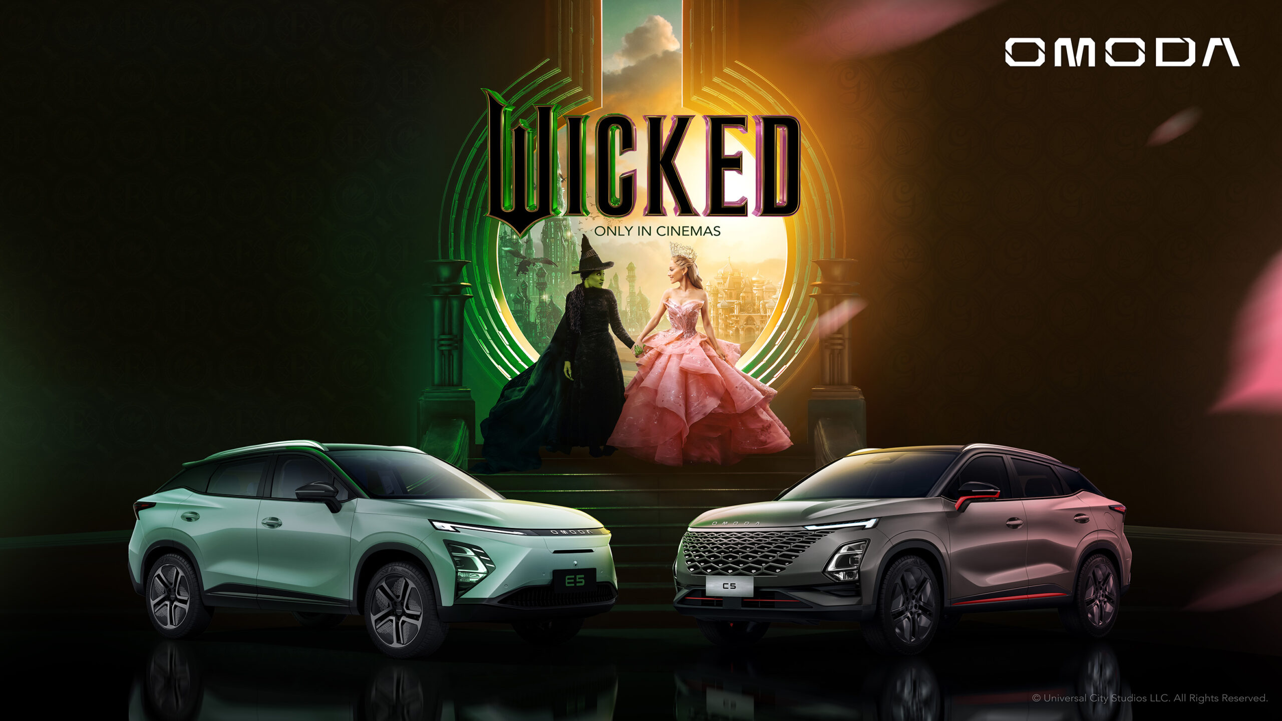 Chery Wicked filmi ile iş birliği yapıyor