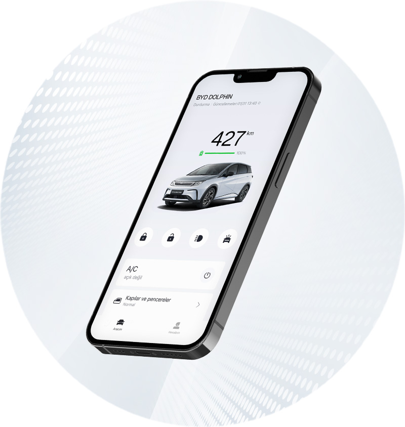 BYD modelleri artık internete bağlı