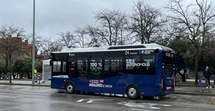 Karsan Otonom e-ATAK, İspanya'da büyük başarıya imza attı