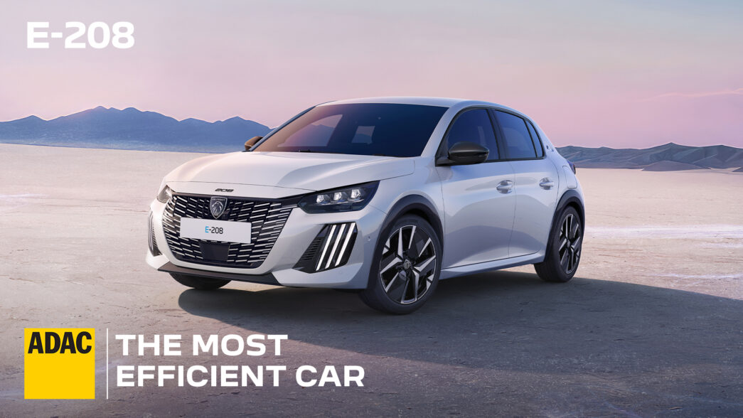 PEUGEOT E-208 ve E-308, ADAC 2024 Ecotest’te zirvede