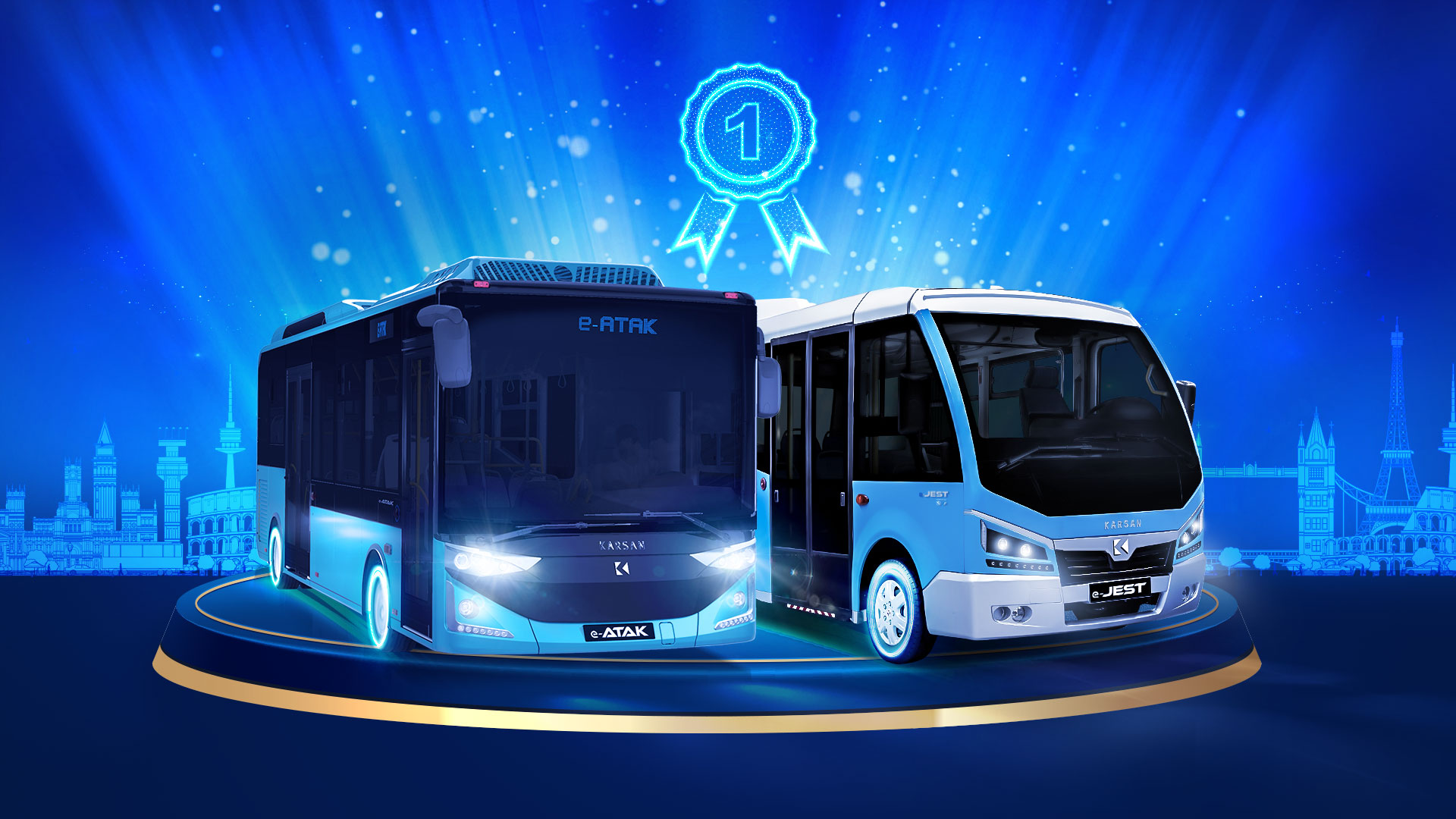 Türkiye'nin Elektrikli Toplu Taşıma İhracatının %82'si Karsan İmzalı