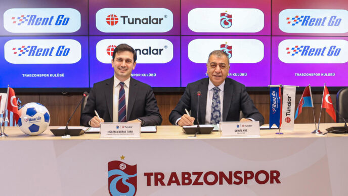 Rent Go, Trabzonspor ile Sponsorluk Anlaşmasını Uzattı