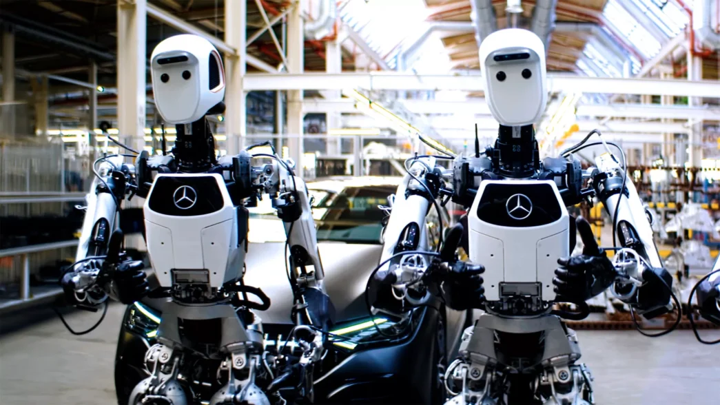 Mercedes, insansı robotları denemeye başladı