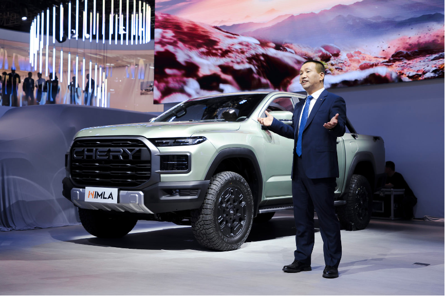 Chery yeni pickup modeli HIMLA