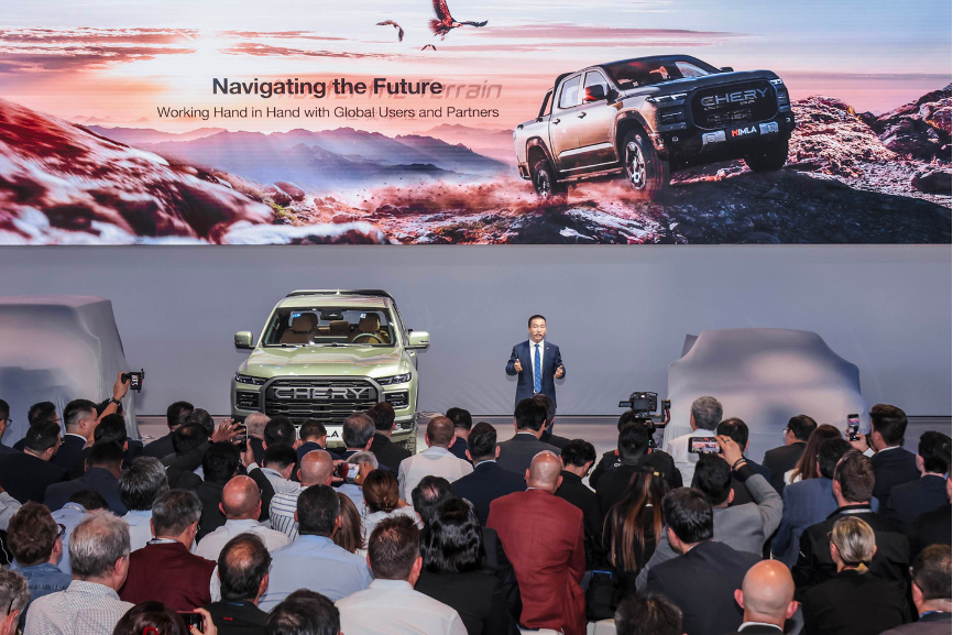 Chery yeni pickup modeli HIMLA
