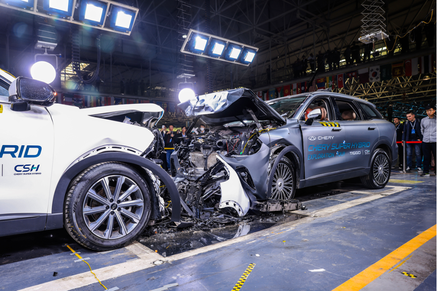 Chery TIGGO9 CSH, Üst Düzey Güvenlik Testlerinden Tam Not Aldı