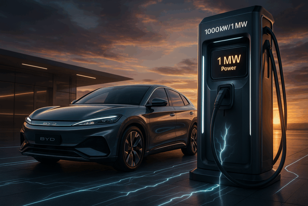 BYD, Tesla'ya Rakip Olacak Süper Hızlı Şarj Ağı “Flash Charger”ı Duyurdu