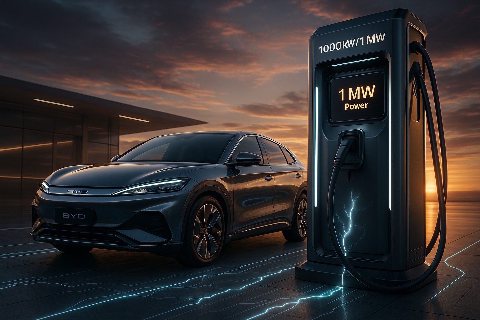BYD, Tesla'ya Rakip Olacak Süper Hızlı Şarj Ağı “Flash Charger”ı Duyurdu
