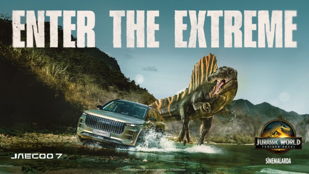 JAECOO, Jurassic World: Yeniden Doğuş Filminde Sınırları Zorluyor