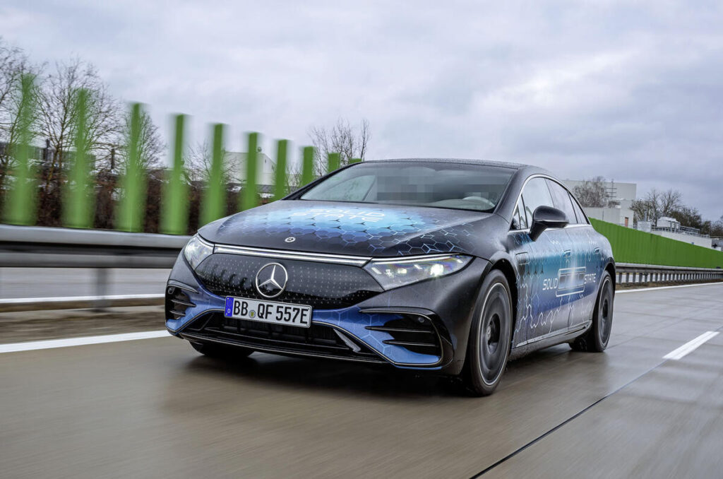 Mercedes, Katı Hal Batarya Teknolojisiyle 1100 km Menzile Ulaşmaya Hazırlanıyor