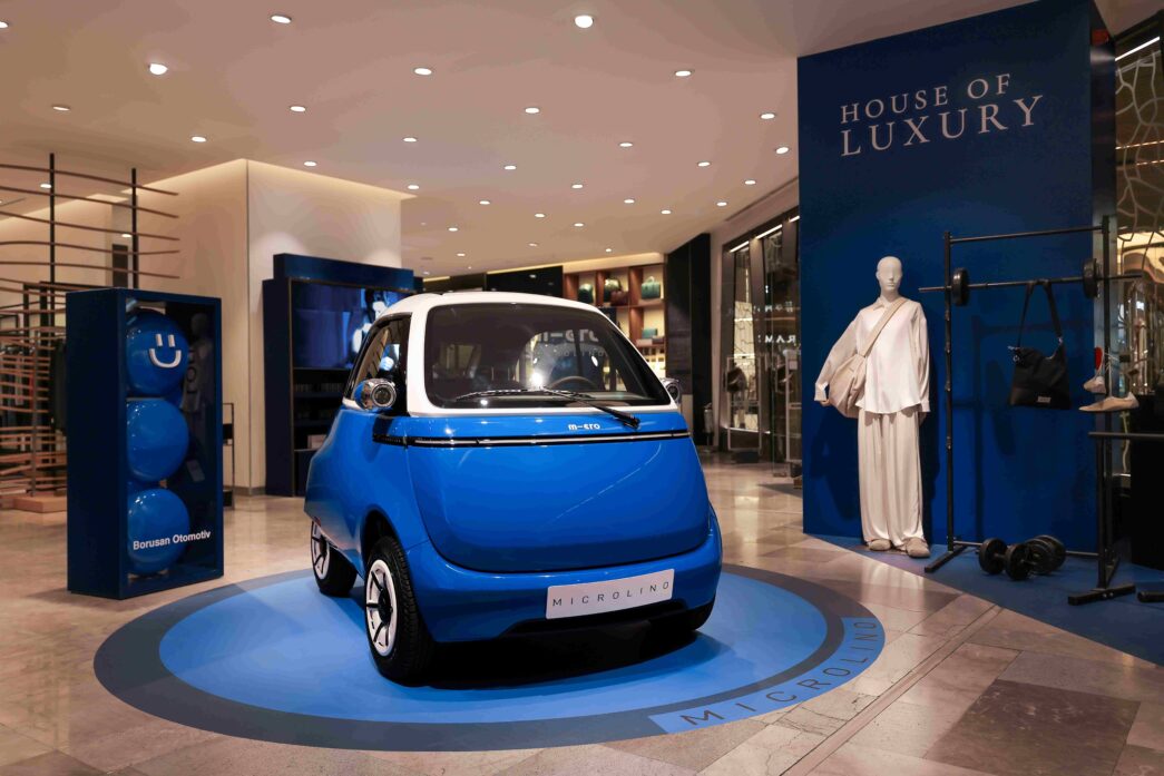 Microlino Beymen Zorlu Center’da Şehirle Buluştu
